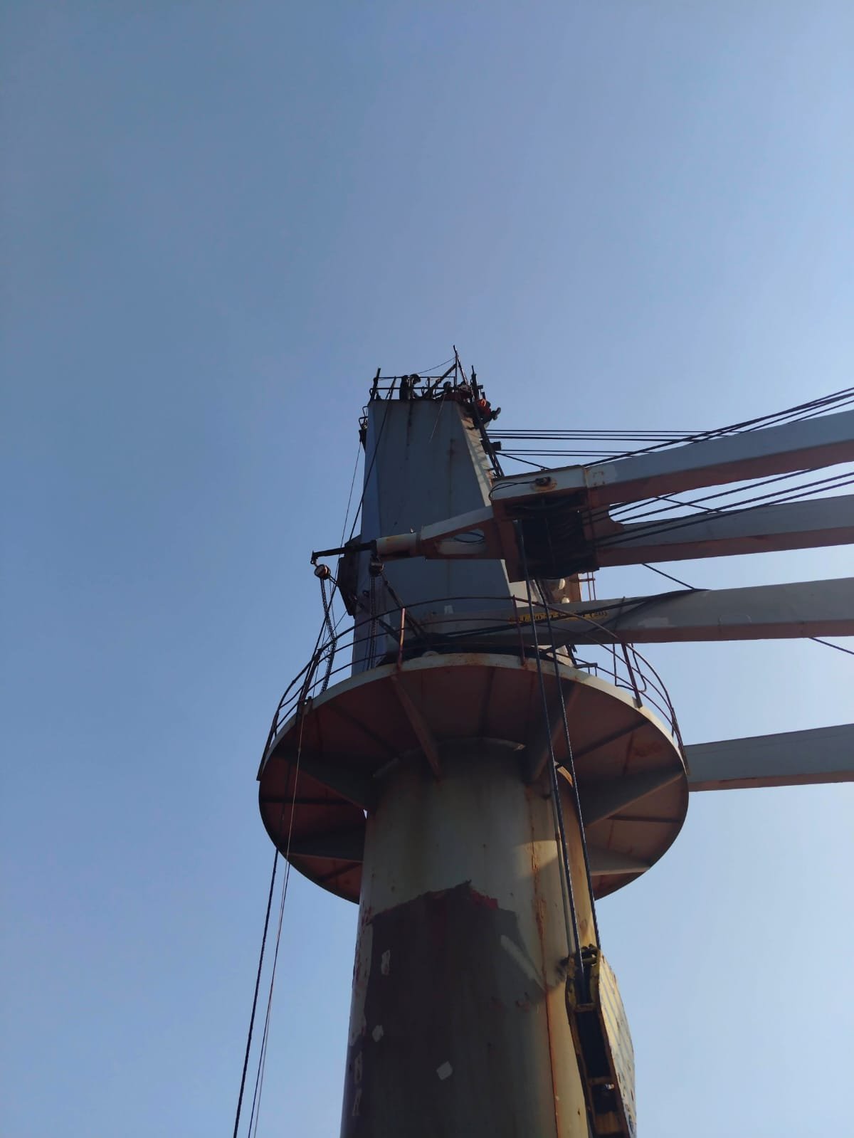 Engine room piping refit